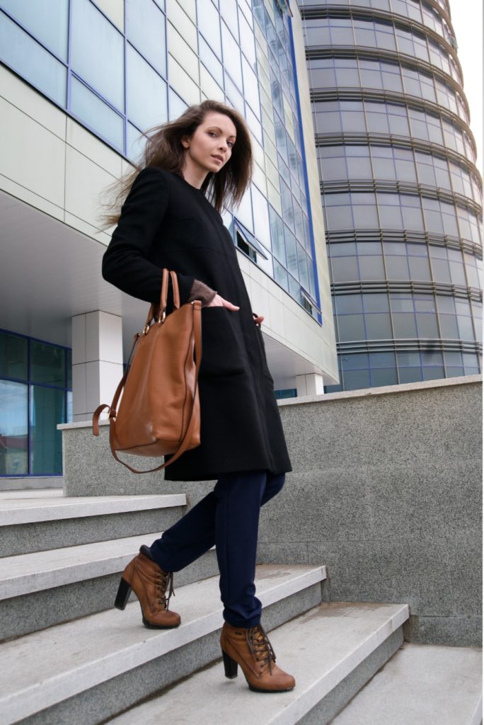 Mujer moda practica urbana