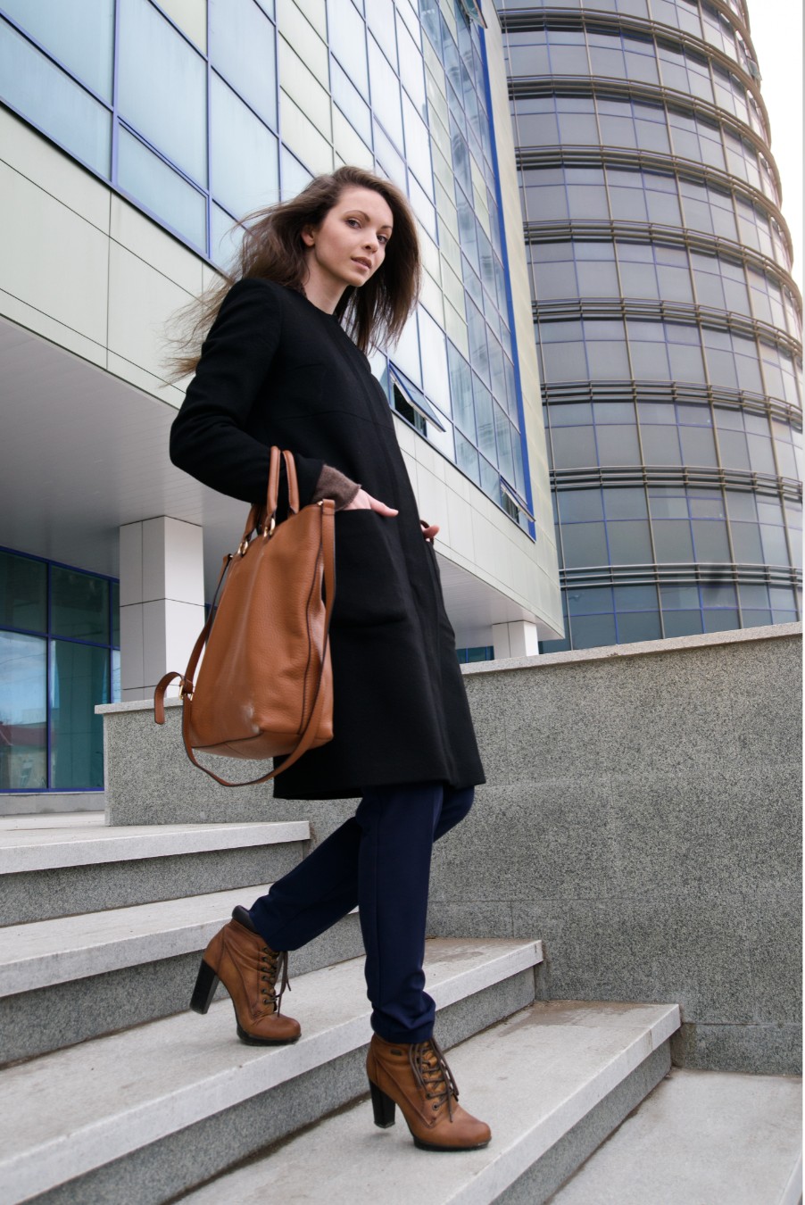 Mujer moda practica urbana